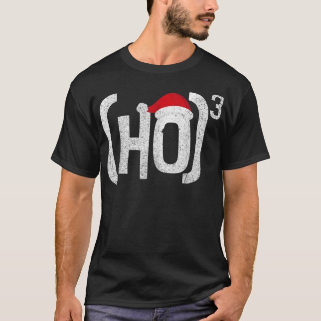 HO till den tredje kraftverken, Santa Holid T Shirt (Framsida)