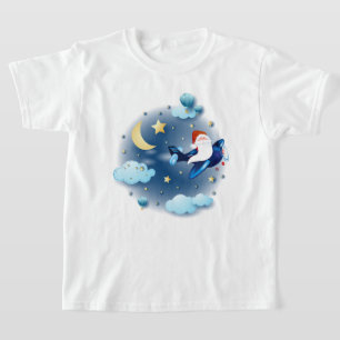 Ho! Tomten på flygplanet T Shirt