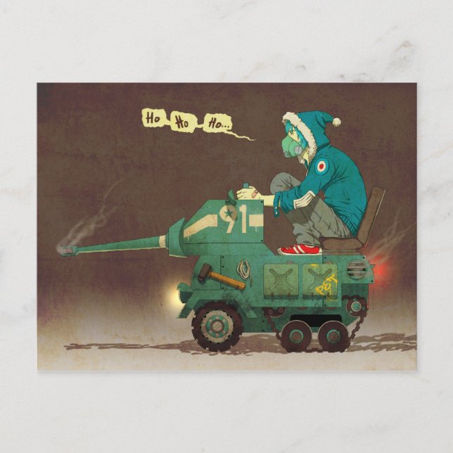 Ho x3 vykort (Framsida)