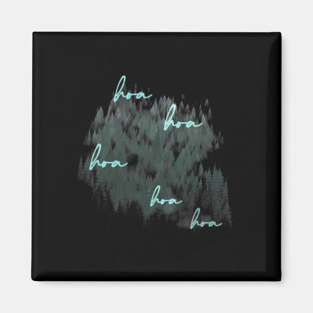 Hoa Hoa Hoa Hoa Season Magnet (Framsidan)