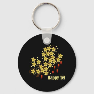 Hoa Mai Tet Design Nyckelring