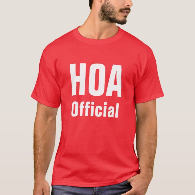 HOA-officiellskjorta T-shirt (Framsida)