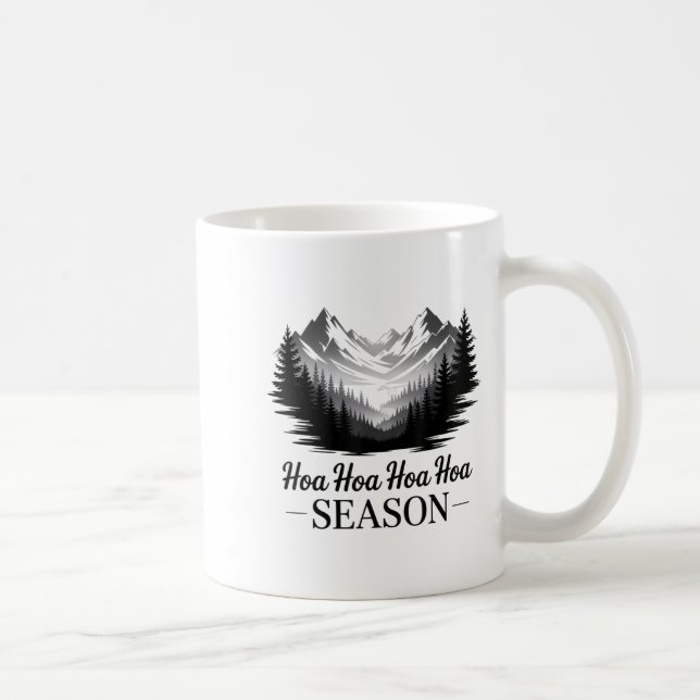 Hoa Season - hösten - Trendig - grafik Kaffemugg (Höger)