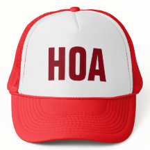 HOA-volontär/officiell hatt