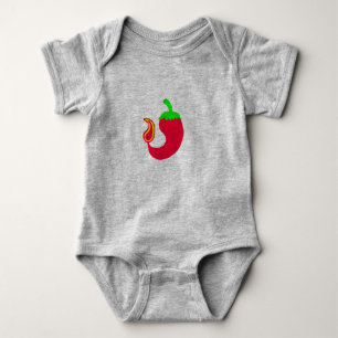 Hoad Jalapeno för baby ranka Tee