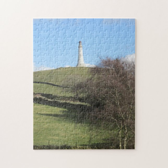 Hoad Monument - Ulverston Jigszle Puzzle Pussel (Vertikal)
