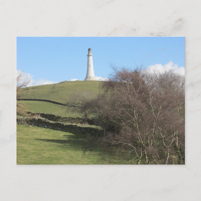 Hoad Monument - Ulverston Postcard Vykort (Framsida)