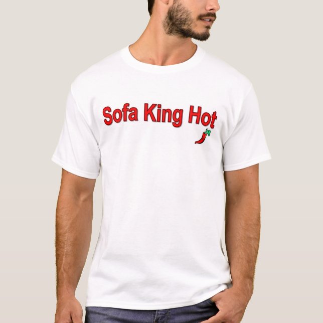 Hoad soffakung (chilien) t-shirt (Framsida)