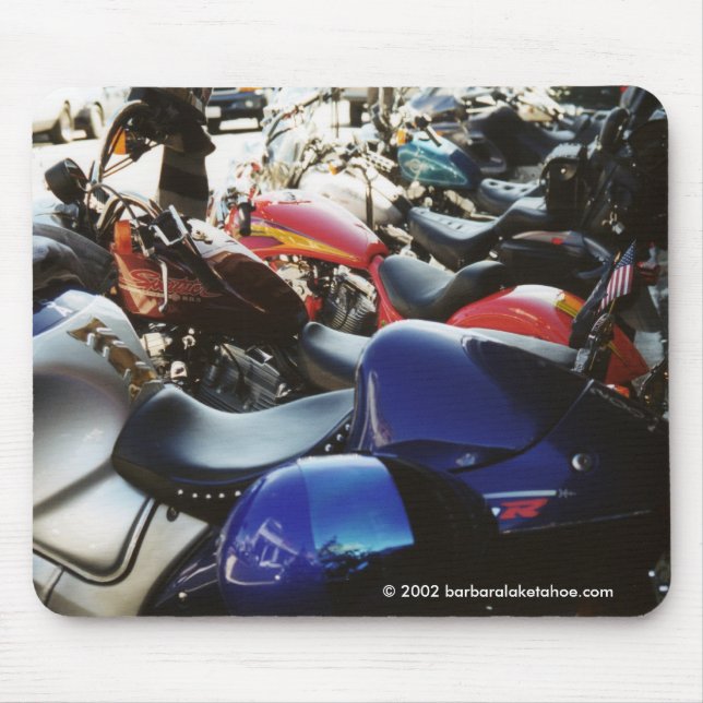 "Hoade Primo motorcyklar" MOUSEPAD Musmatta (Framsidan)