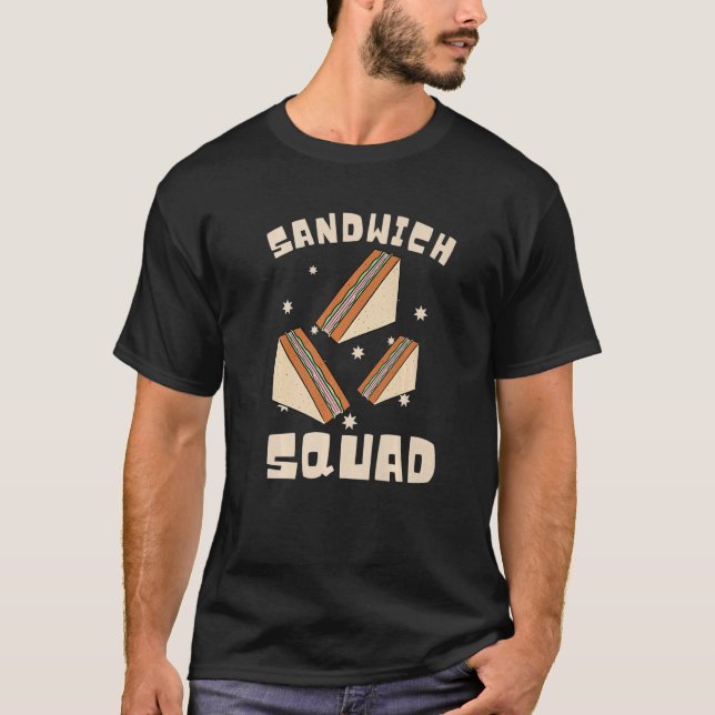 Hoagie Sub Artist And Sandwich Maker - Sandwich Sq T Shirt (Framsida)