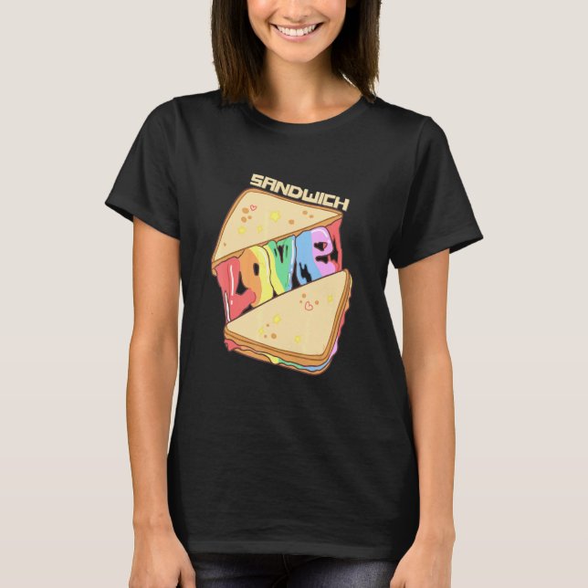 Hoagie Sub Artist och Sandwich Maker Sandwich Ga T Shirt (Framsida)