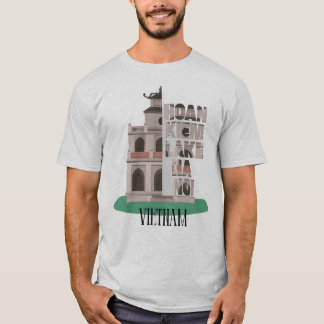 Hoan Kiem Sjö Hanoi - Timless Landmark Graphic D T Shirt