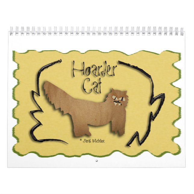 Hoarderkattkalender 2014 kalender (Omslag)