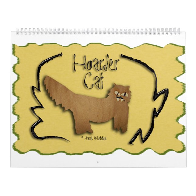 Hoarderkattkalender 2016 kalender (Omslag)