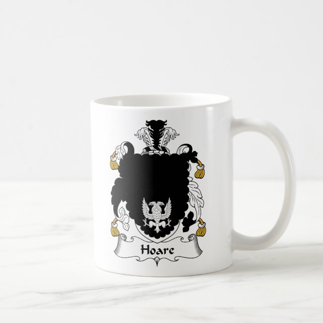Hoare familjvapensköld kaffemugg (Höger)