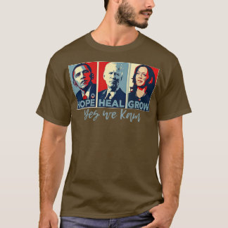 Hoate Heal Grow Ja vi Kam Kamala för Amerika T Shirt