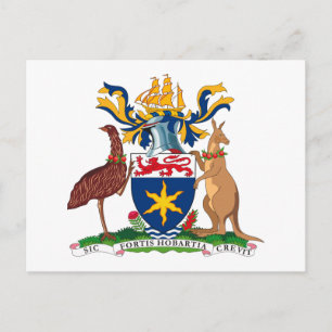 Hobart Jackande av Arm Postcard Vykort