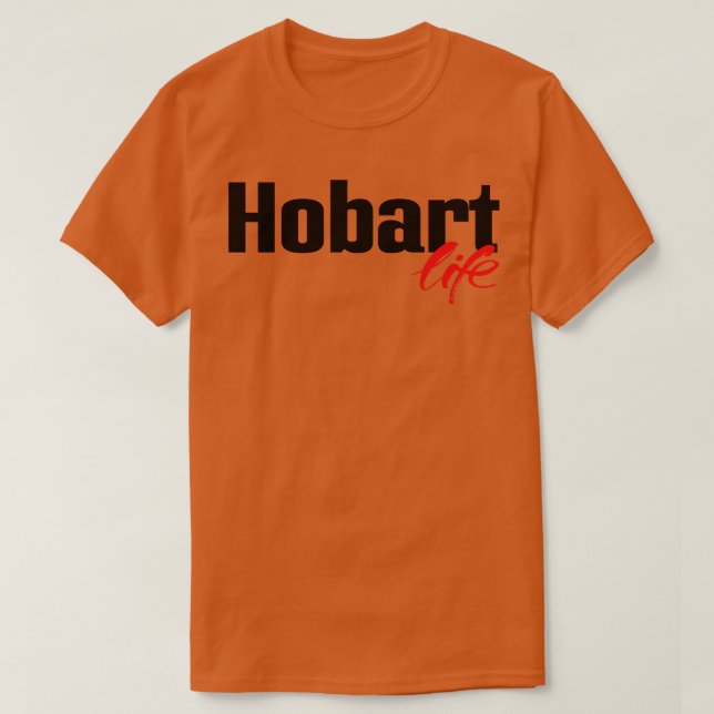 Hobart Life T Shirt (Design framsida)