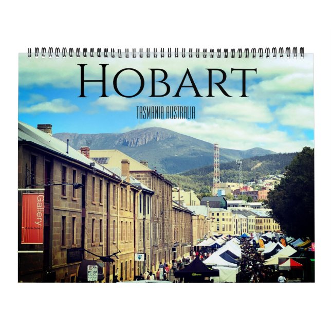 Hobart tasmani 2026 stort kalender (Omslag)