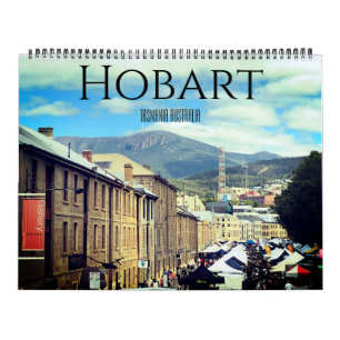 hobart tasmanien 2027 stor kalender