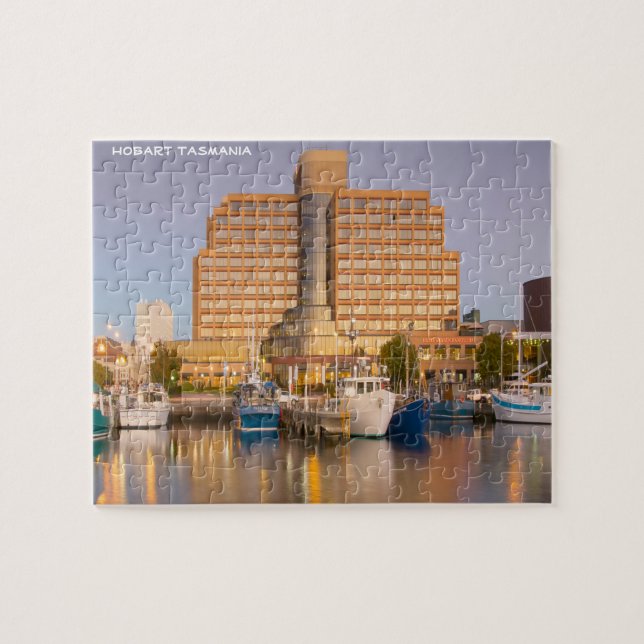 Hobart Tasmanien Australien Pussel (Horisontell)