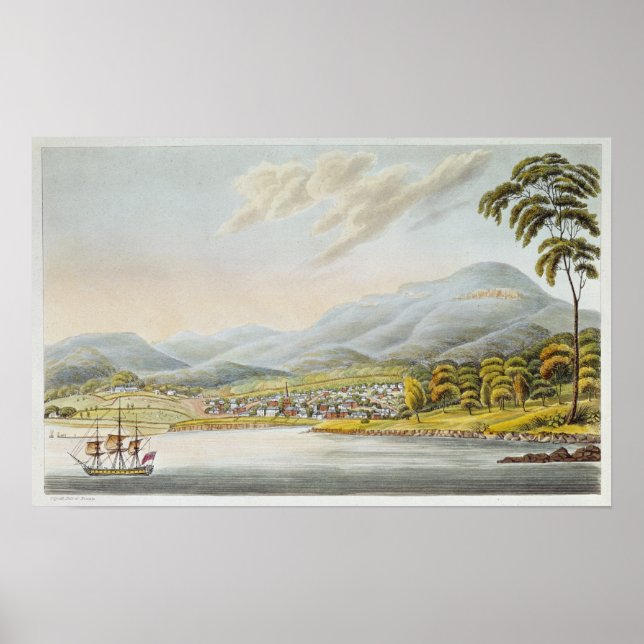 Hobart Town, 1824 Poster (Framsidan)
