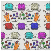 Hobbies som sticker tygdesign