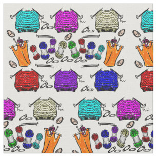 Hobbies som sticker tygdesign tyg