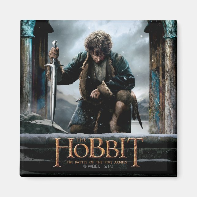 Hobbit - BILBO BAGGINS™-filmen Poster Magnet (Framsidan)