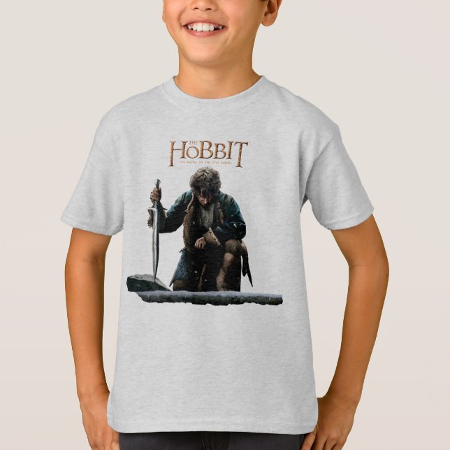 Hobbit - BILBO BAGGINS™-filmen Poster Tee Shirt (Framsida)