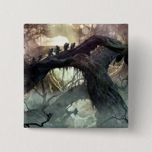 HOBBIT: DESOLATION AV SMAUG™ Concept Art 2 Knapp (Framsida)