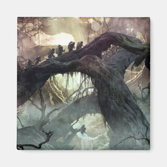 HOBBIT: DESOLATION AV SMAUG™ Concept Art 2 Magnet (Framsidan)