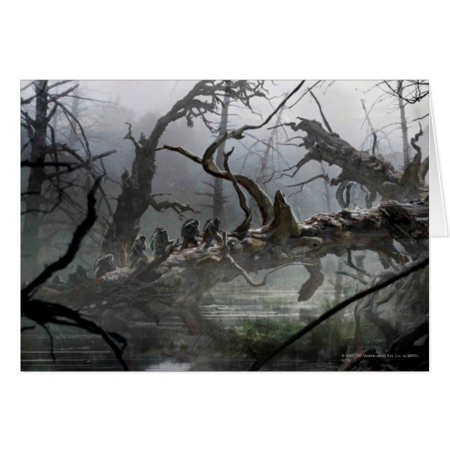 HOBBIT: DESOLATION AV SMAUG™ Concept Art 4 Hälsningskort (Framsidan Horizontal)