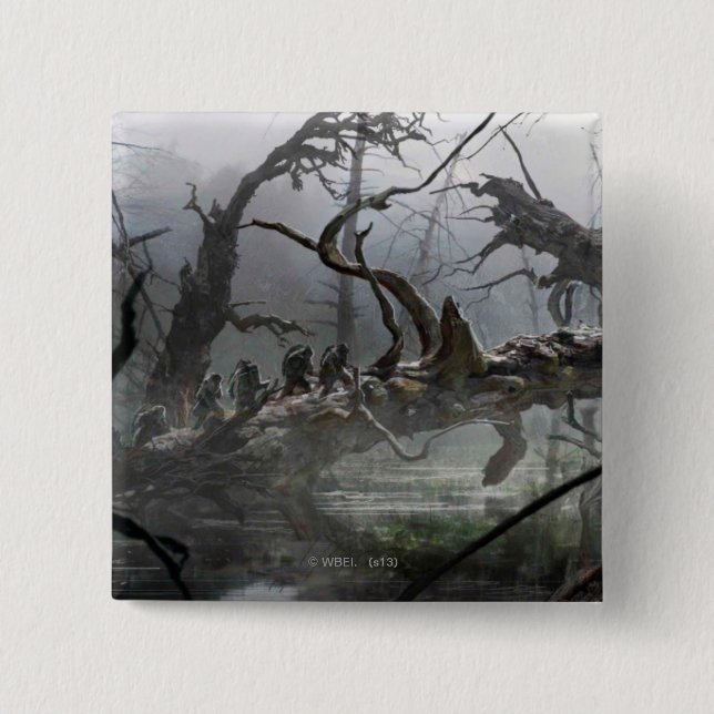 HOBBIT: DESOLATION AV SMAUG™ Concept Art 4 Knapp (Framsida)