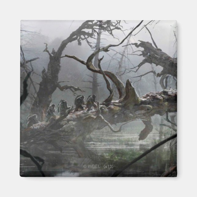 HOBBIT: DESOLATION AV SMAUG™ Concept Art 4 Magnet (Framsidan)