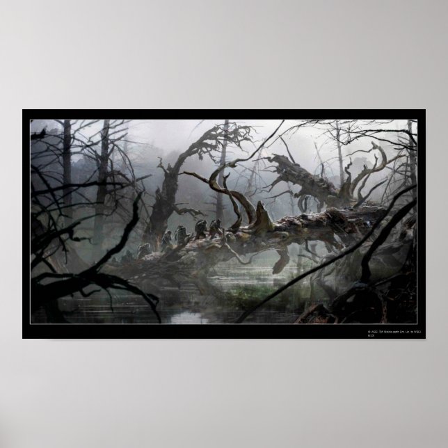 HOBBIT: DESOLATION AV SMAUG™ Concept Art 4 Poster (Framsidan)
