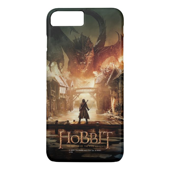 Hobbit - Laketown Movie Poster Case-Mate iPhone Skal (Baksida)