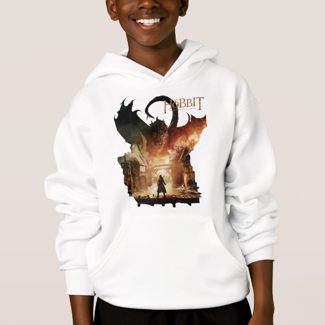 Hobbit - Laketown Movie Poster Tee (Framsida)