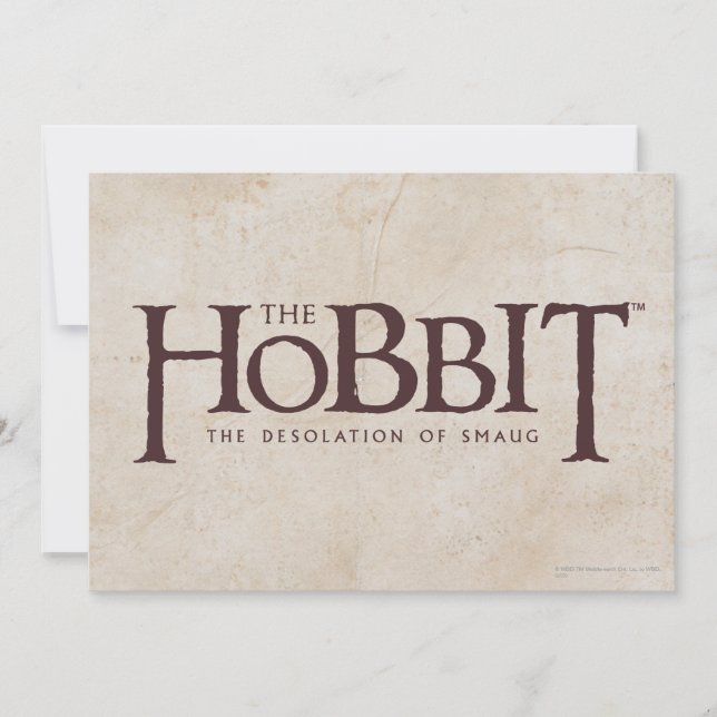 Hobbit-Logotyp - Mörk (Framsida)