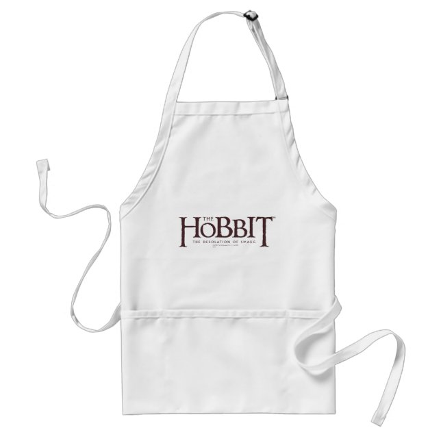 Hobbit-Logotyp - Mörk Förkläde (Framsidan)
