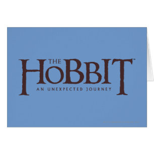 Hobbit Logotyp Solid Hälsningskort
