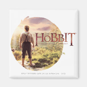 Hobbit-Logotypen med BILBO BAGGINS™ Back Magnet