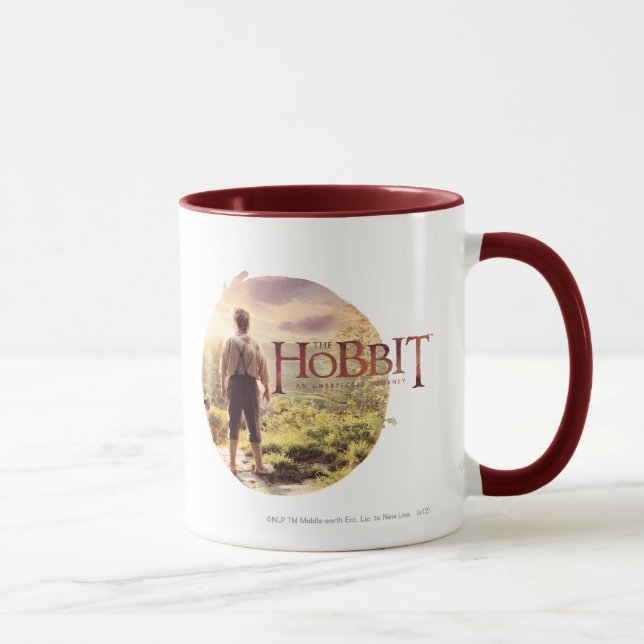 Hobbit-Logotypen med BILBO BAGGINS™ Back Mugg (Höger)