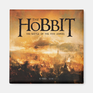 Hobbiten: STRIDEN AV logotypen för FEM ARMIES™ Magnet