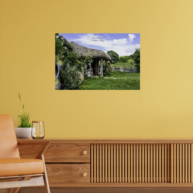 Hobbiton by, Nya Zeeland, Poster (Vardagsrum 2)