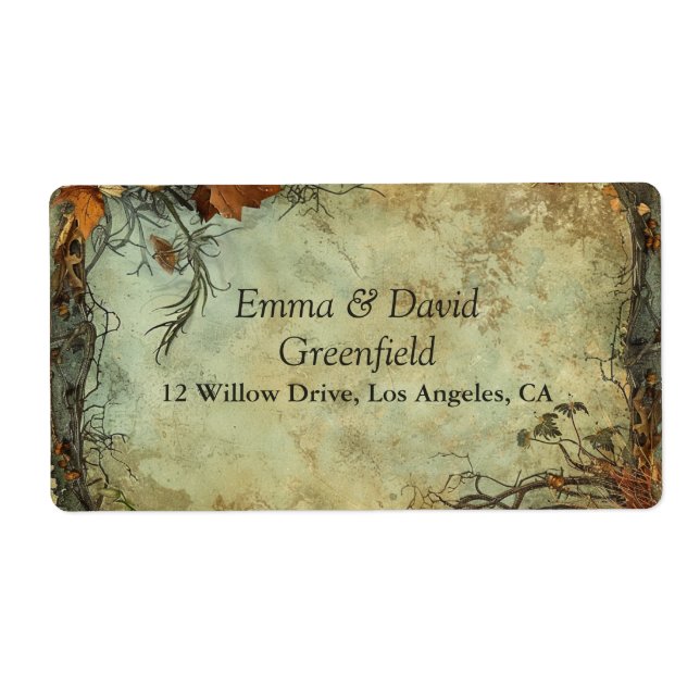 Hobbiton Haven Bröllop Fraktsedel (Framsidan)