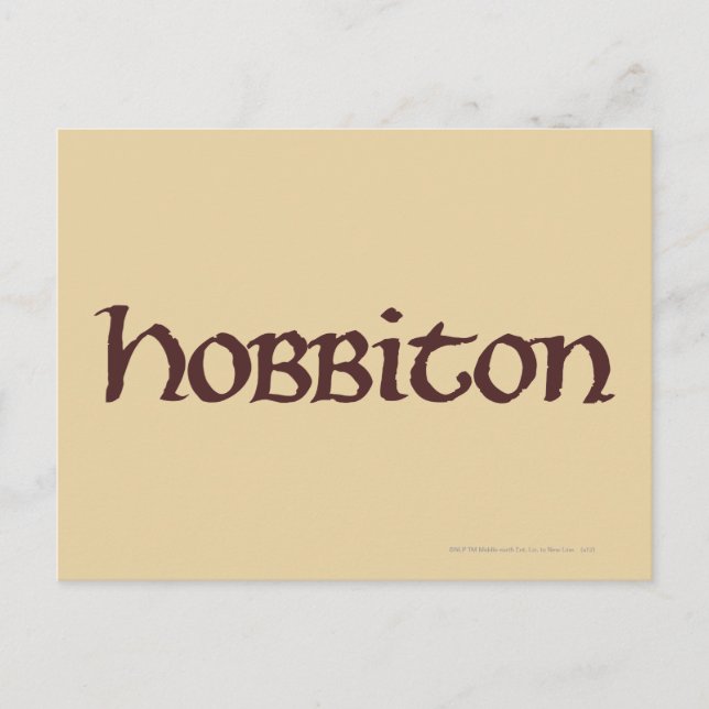 HOBBITON™ Solid Vykort (Framsida)