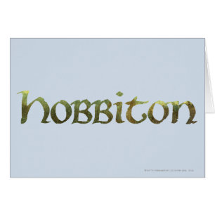 HOBBITON™ Texturerad Hälsningskort