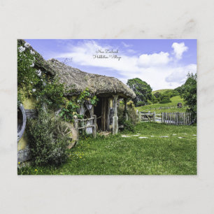 Hobbiton Village, Nya Zeeland Helg Vykort