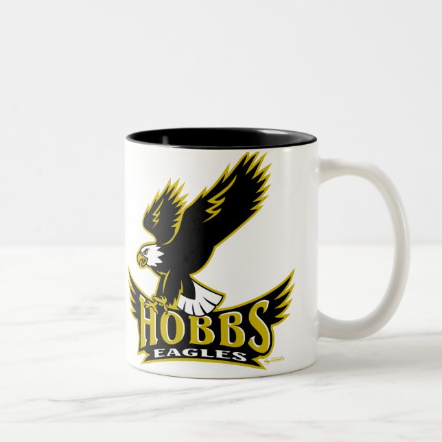 Hobbs Eagles Dubbla Logotyp Mugg (Höger)